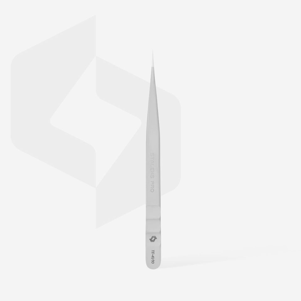 STALEKS EXPERT 41 TYPE 10 Profesyonel Kirpik Cımbızı (Düz)