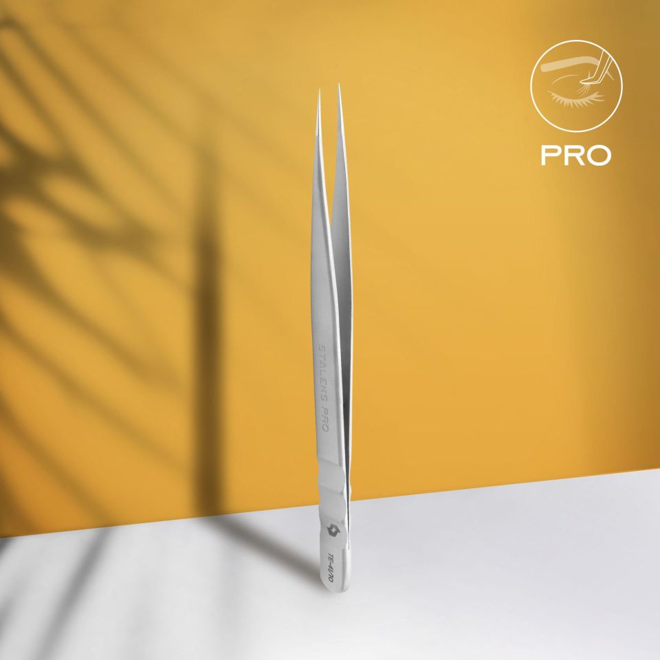 STALEKS EXPERT 41 TYPE 10 Profesyonel Kirpik Cımbızı (Düz)