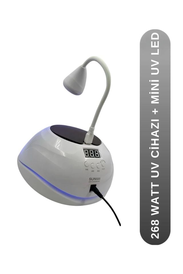 268W UV LED KURUTUCU + ÇIKARALABİLİR MİNİ LED