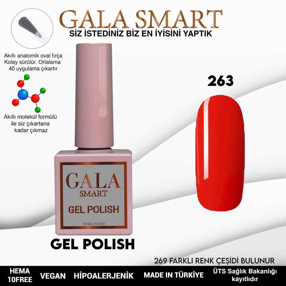 GALA CLASSİC KALICI OJE 10 mle 263