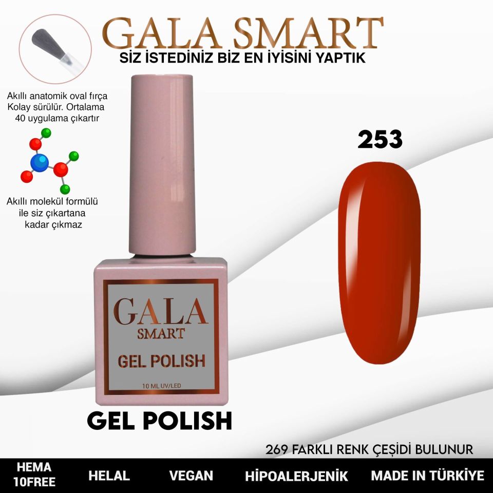 GALA CLASSİC KALICI OJE 10 mle 253