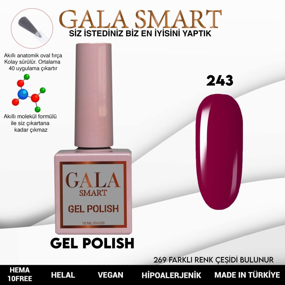 GALA CLASSİC KALICI OJE 10 mle 243
