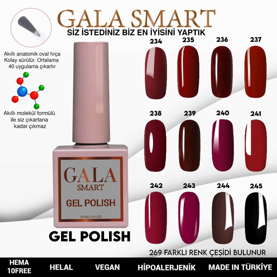 GALA CLASSİC KALICI OJE 10 mle 242