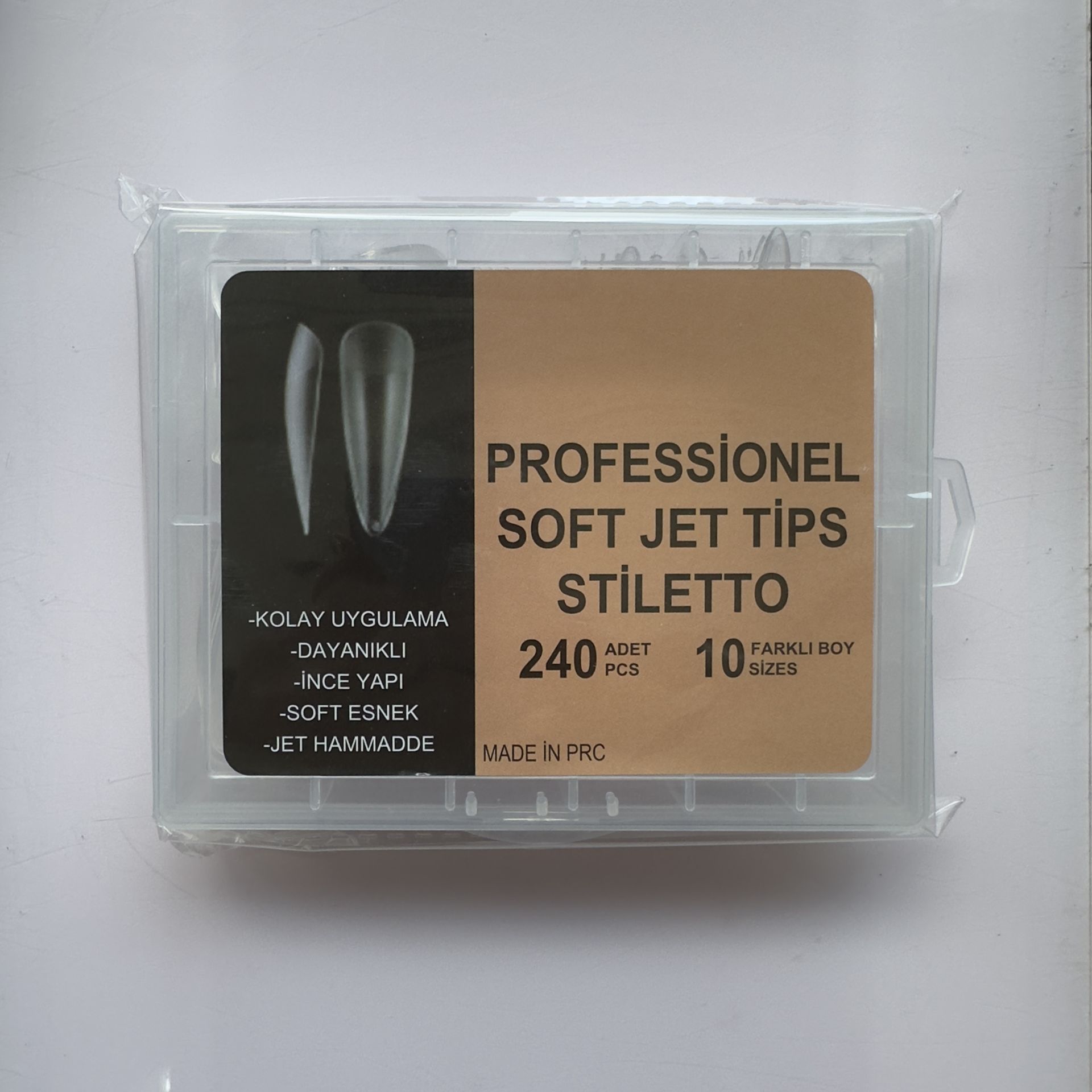 Full Jel Tips Stiletto model 240'lı