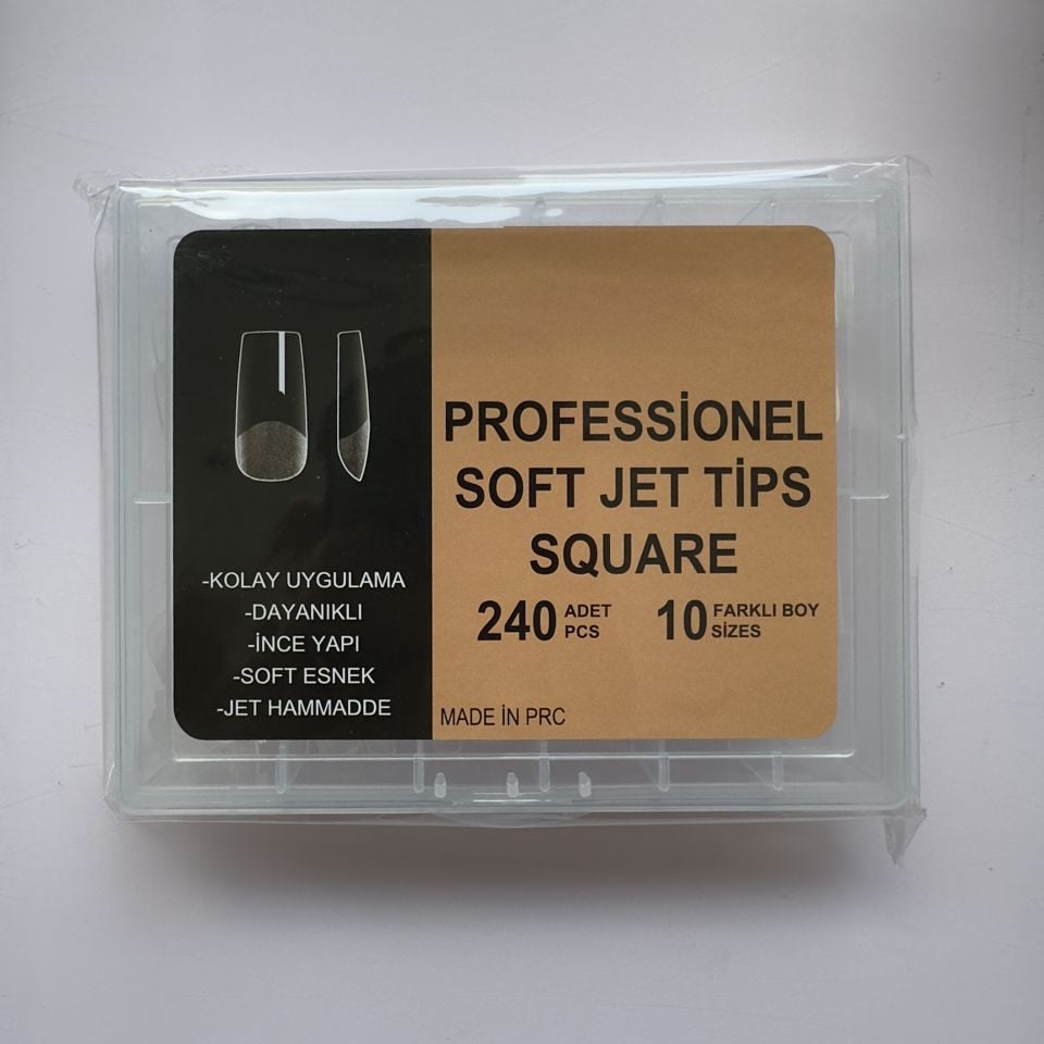 Full Jel Tips Square model 240'lı