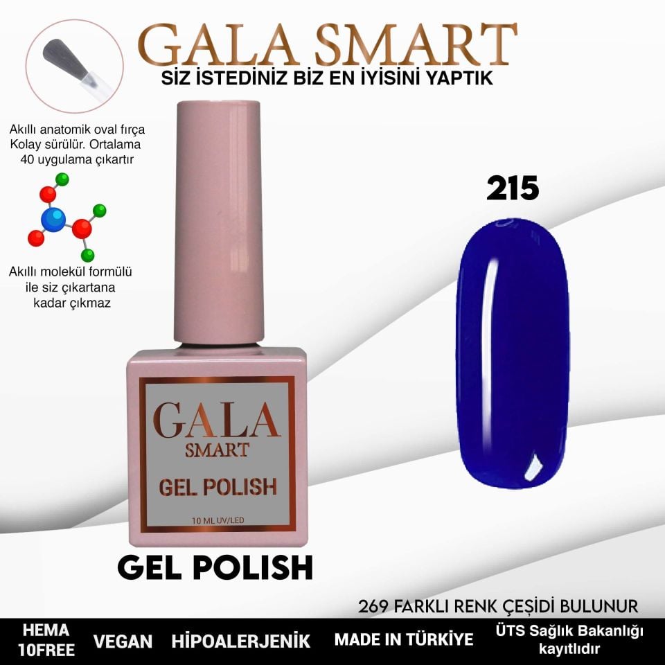 GALA CLASSİC KALICI OJE 10 mle 215
