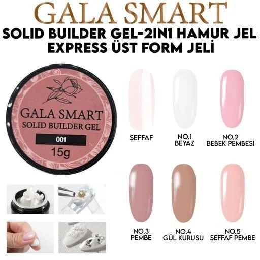 SOLİD BUİLDER HAMUR JEL 15 gr - NO:5
