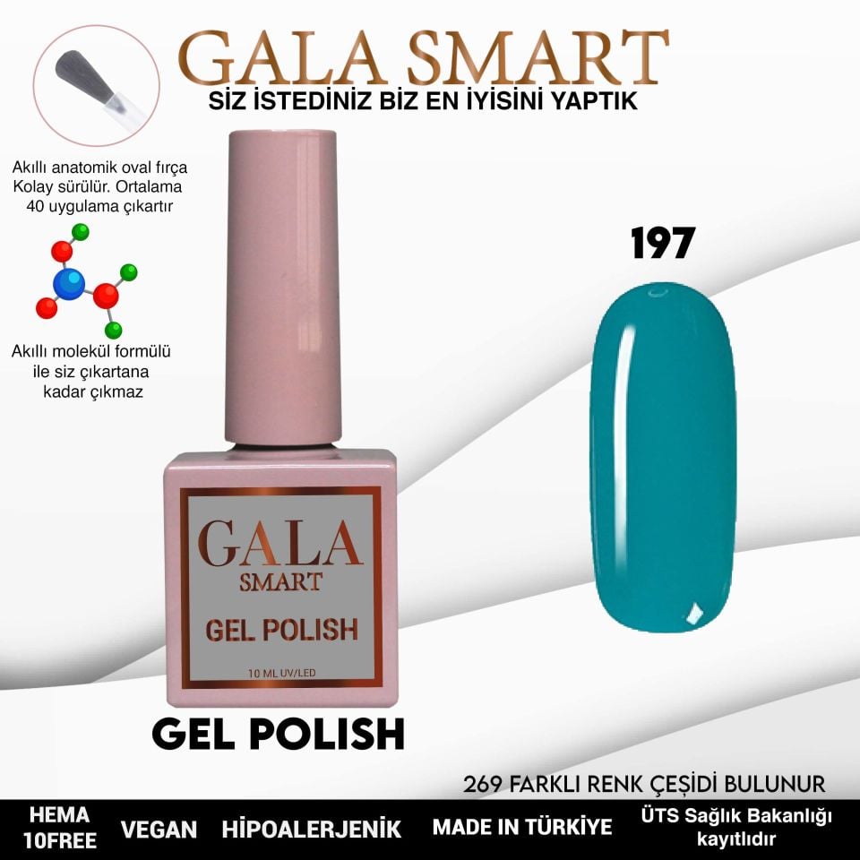 GALA CLASSİC KALICI OJE 10 mle 197