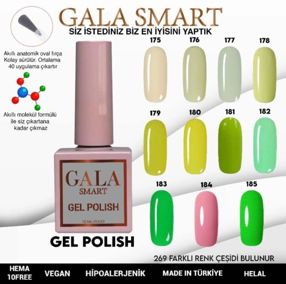 GALA CLASSİC KALICI OJE 10 mle 178