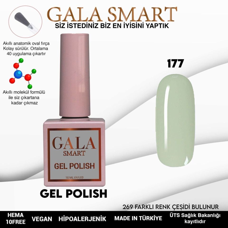 GALA CLASSİC KALICI OJE 10 mle 177