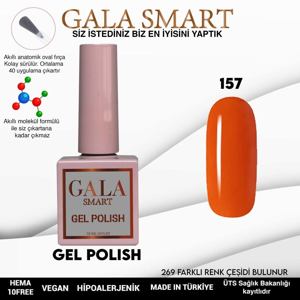 GALA CLASSİC KALICI OJE 10 mle 157