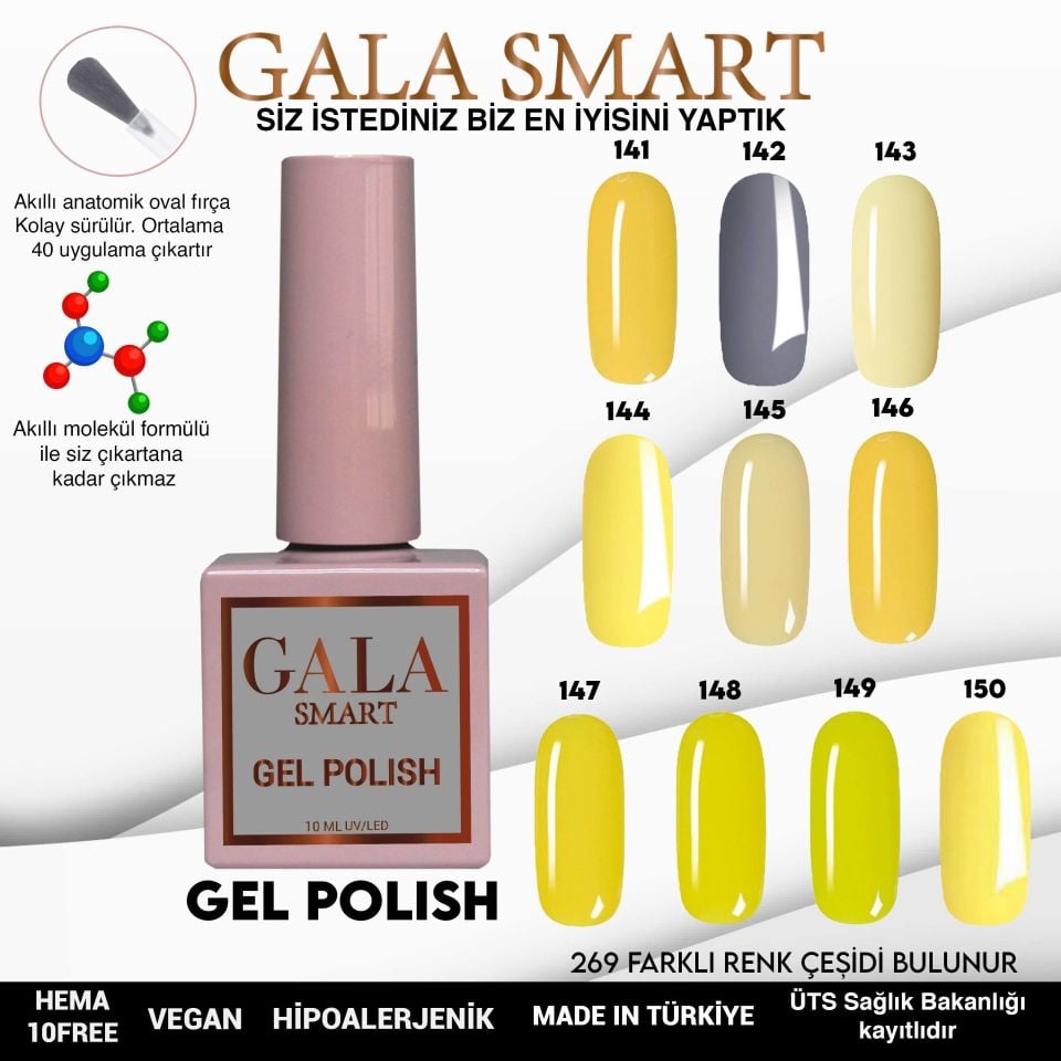 GALA CLASSİC KALICI OJE 10 mle 141