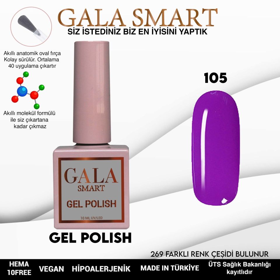 GALA CLASSİC KALICI OJE 10 mle 105