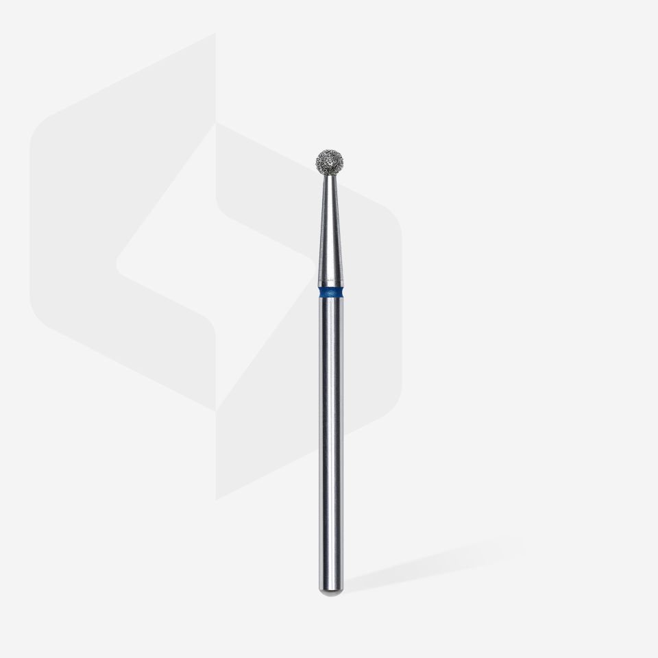 Elmas Küre Freze, Mavi, Çap 2,5 mm