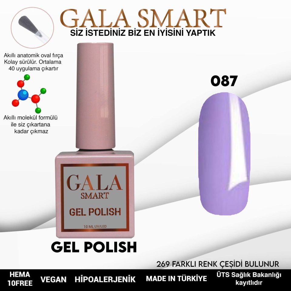 GALA CLASSİC KALICI OJE 10 mle 87