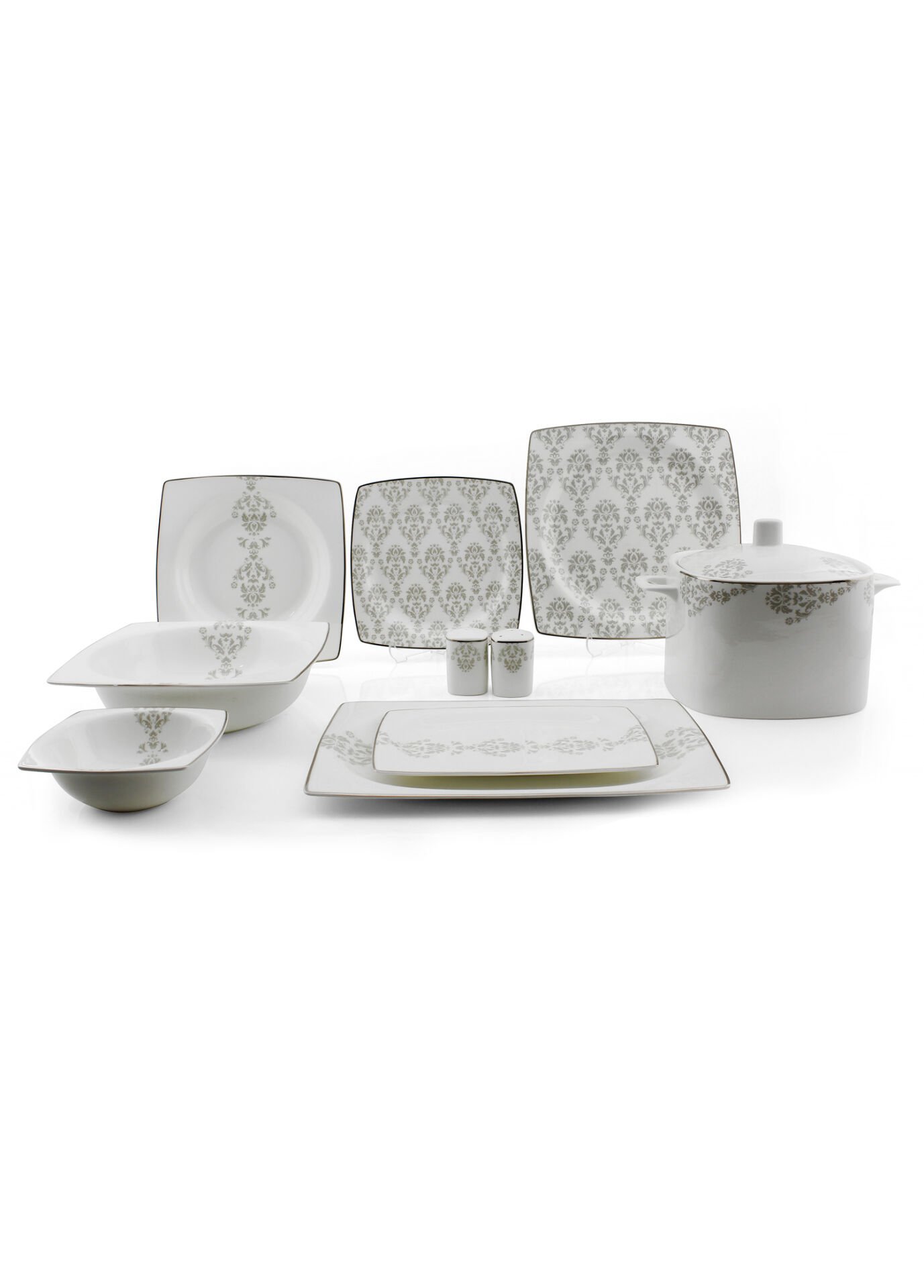 Damask 60 Parça Yemek Takımı