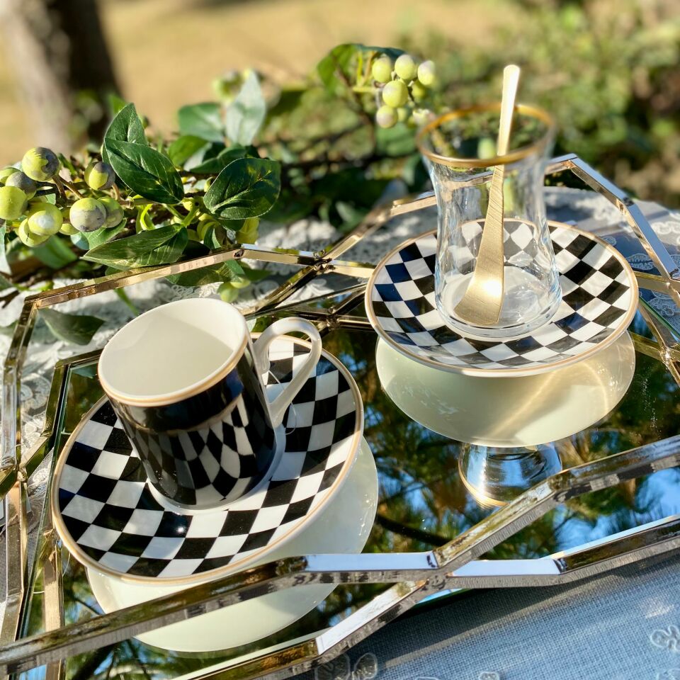Vanessa 12 Parça Çay Takımı