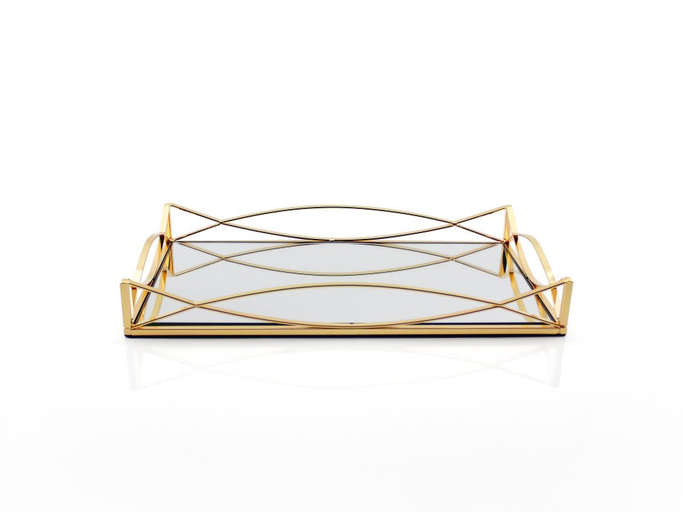 Karat Gold Tepsi 45x30 cm