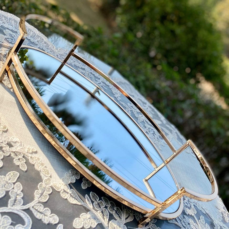 Karat Gold Tepsi 36x22 cm
