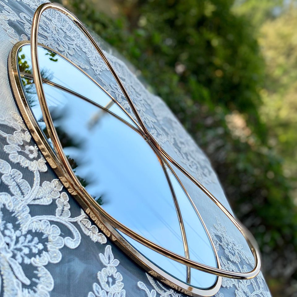 Karat Gold Tepsi 45x30 cm