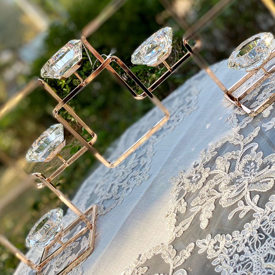 Karat Gold 5 li Şamdan 45 cm