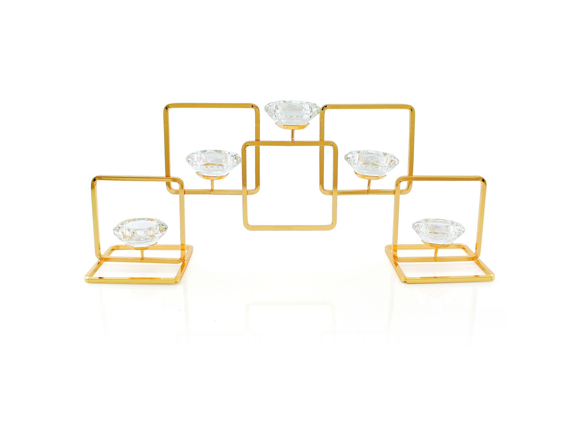 Karat Gold 5 li Şamdan 45 cm
