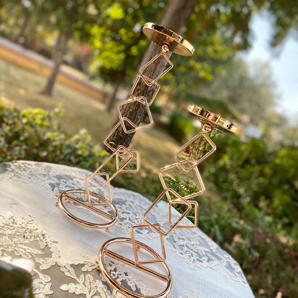 Karat Gold Şamdan 30 cm