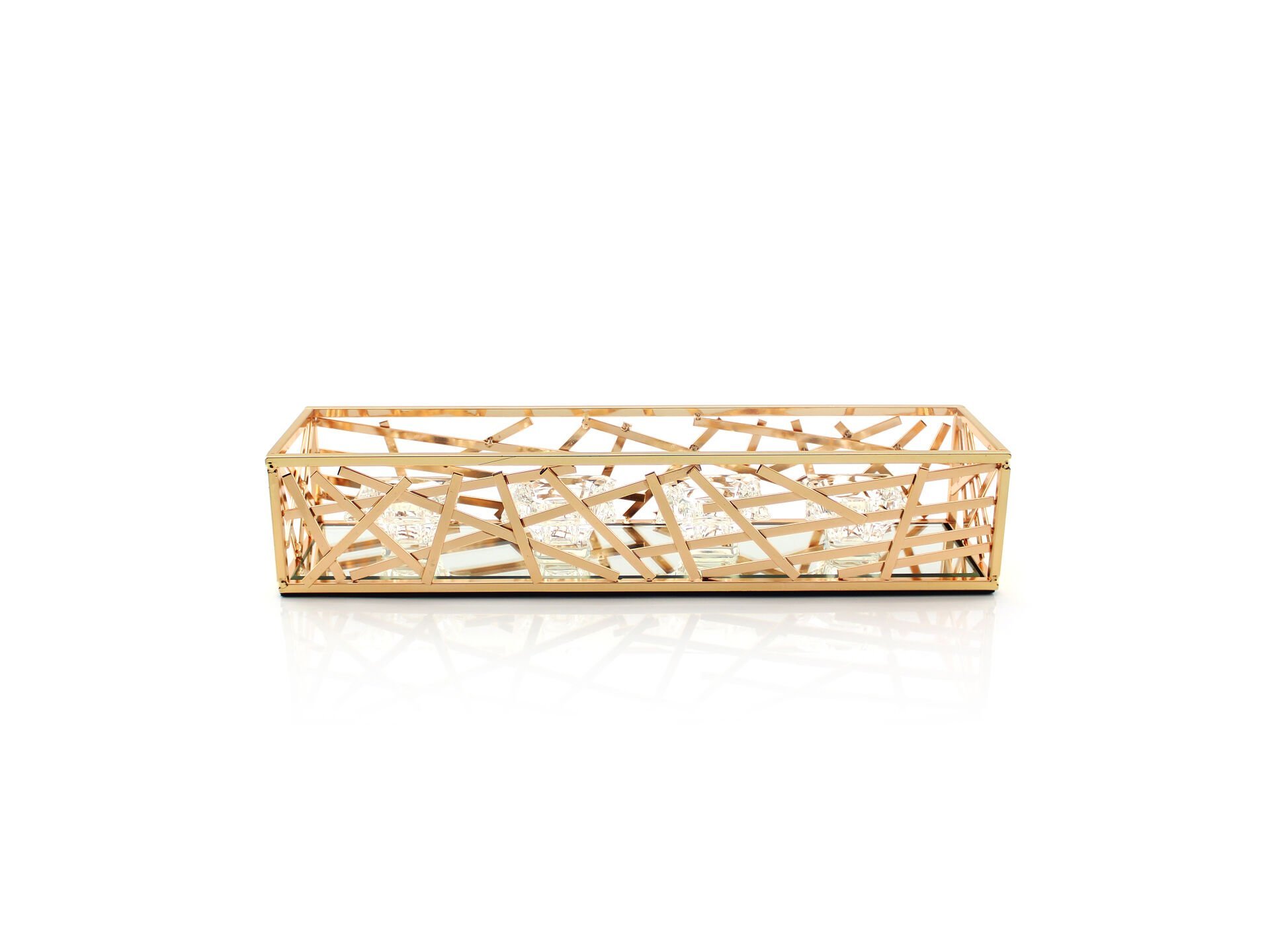 Karat Gold Şamdan 40x10 cm