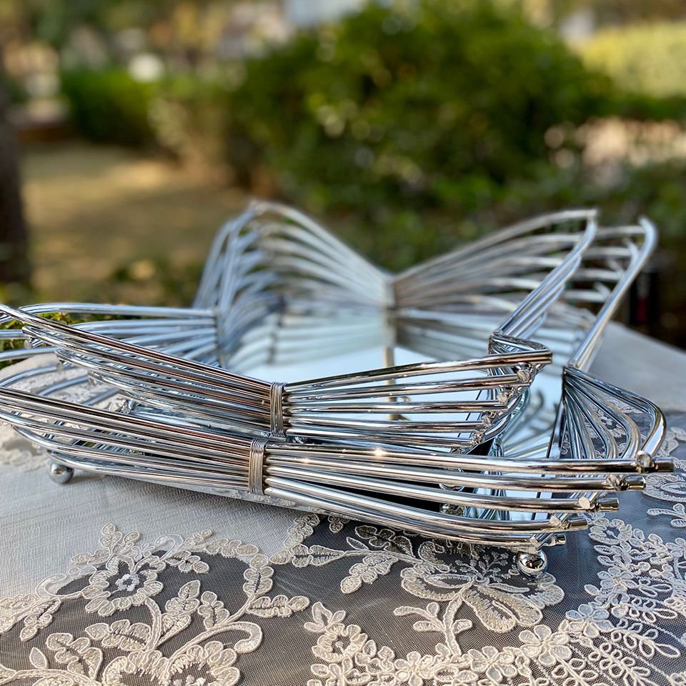 Karat Platin Tepsi 31x31 cm