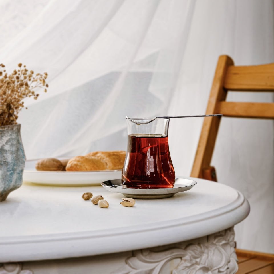 Ballet Sade 18 Parça Çay Takımı 6 lı