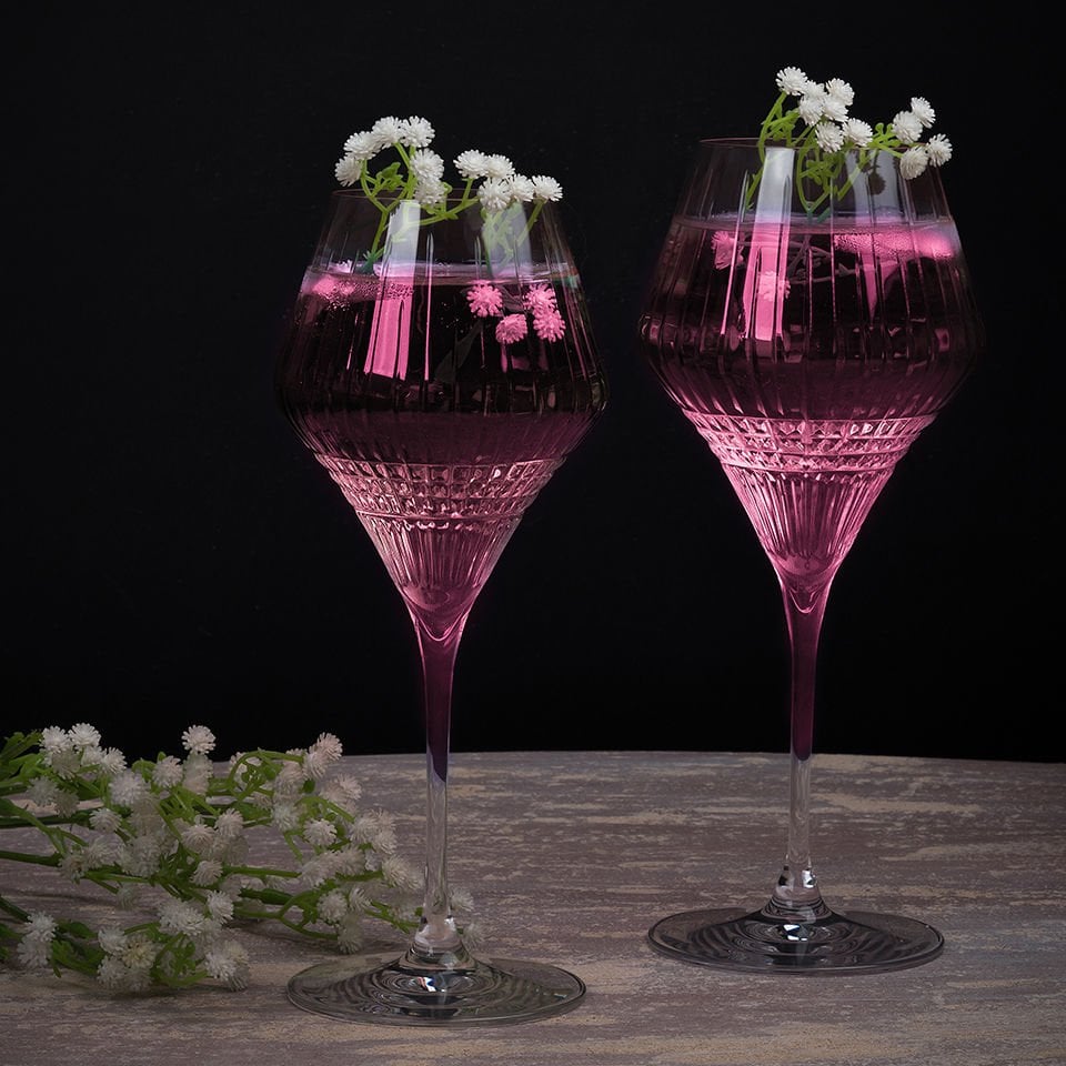Vista Line Ayaklı Su Bardağı 6 lı 380 ml