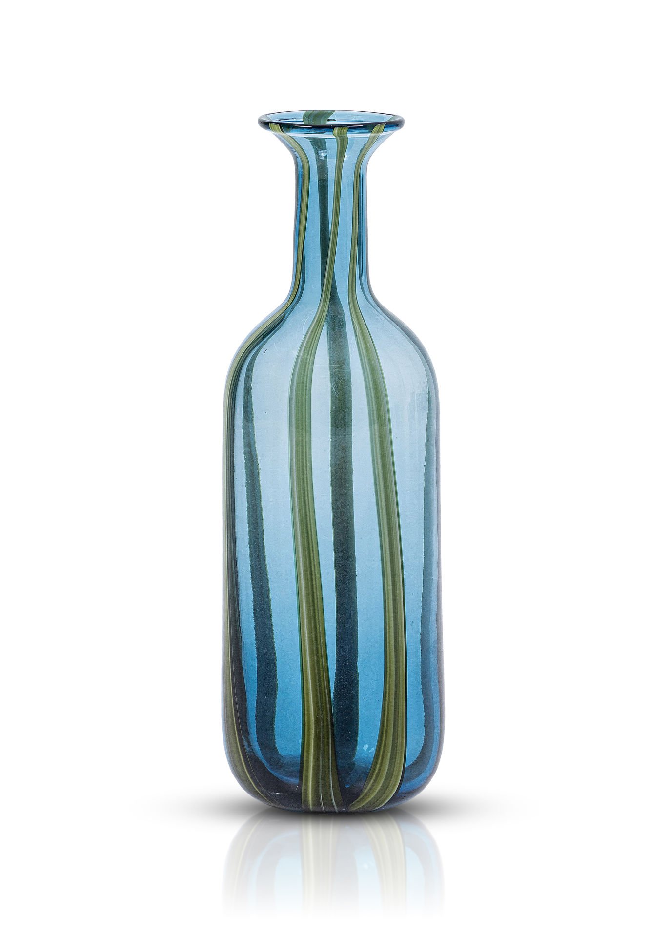 Serenıty Green Blue Vazo 42 x 12 cm