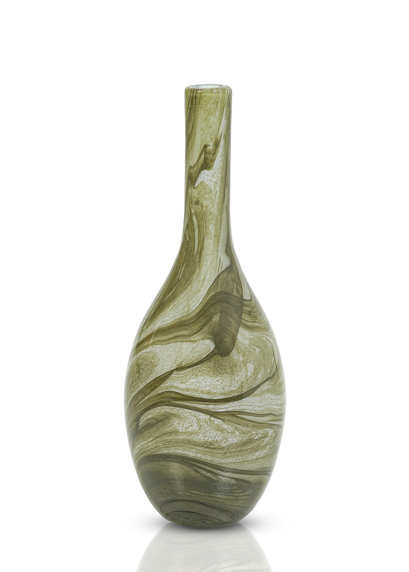 Serenıty Soft Green Vazo 30 x 11 cm