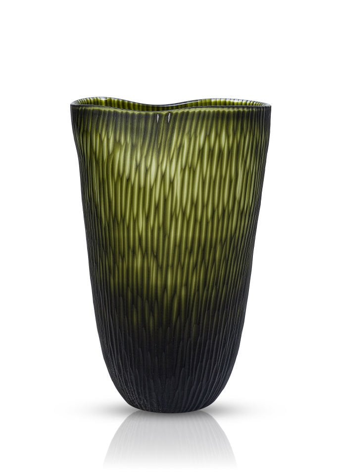 Serenıty Matte Green Vazo 37 x 24 cm