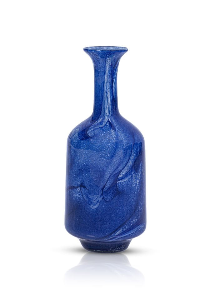 Serenıty Aqua Blue Vazo 42 x 17 cm