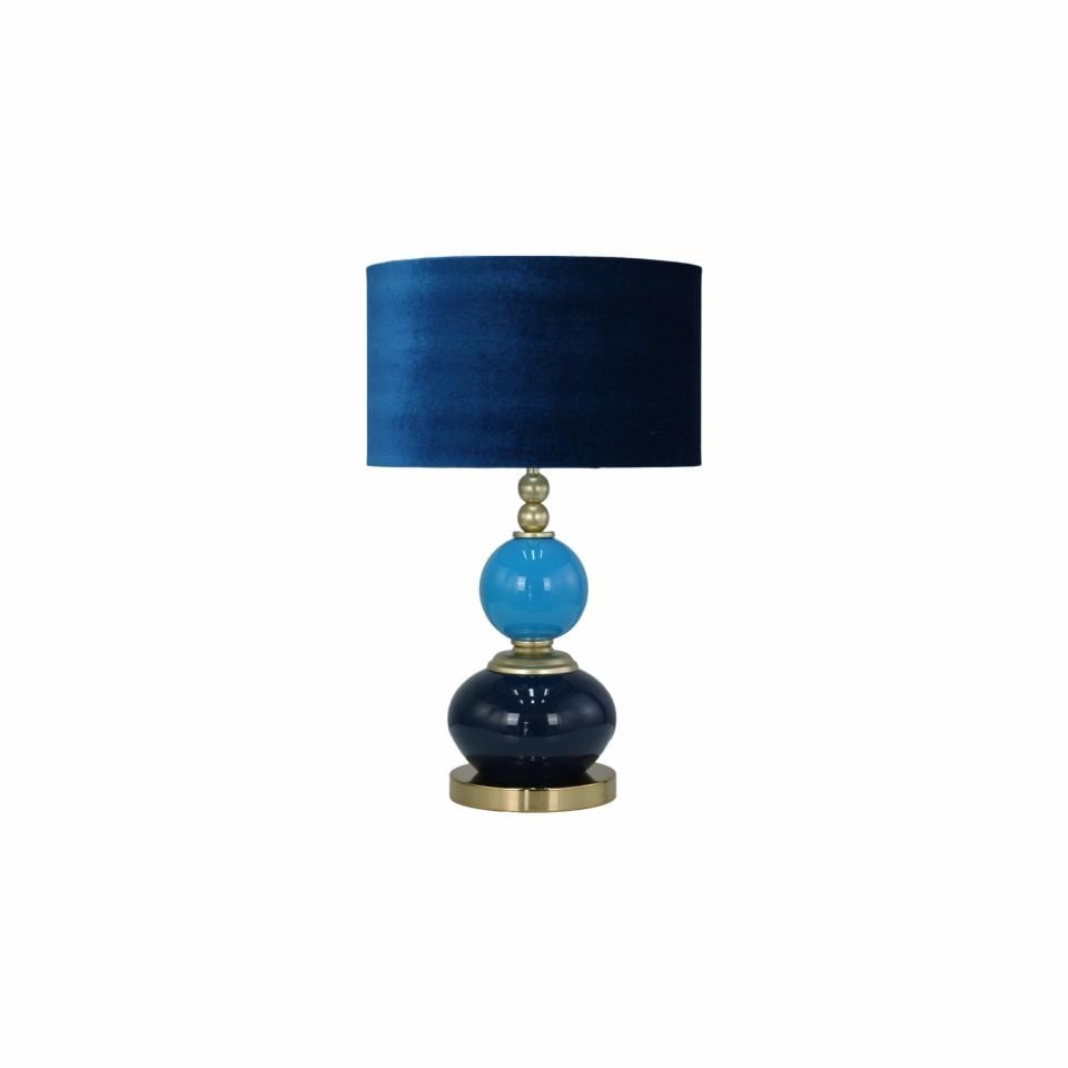 Ella Blue Abajur 50 cm