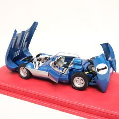 1:18 Chevrolet Corvette SS No 1 1957 Blue Met - Autoart
