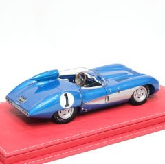1:18 Chevrolet Corvette SS No 1 1957 Blue Met - Autoart