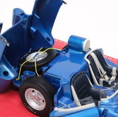 1:18 Chevrolet Corvette SS No 1 1957 Blue Met - Autoart