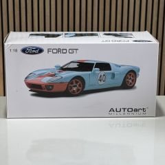 1:18 Ford GT Gulf Livery 2004 - Autoart Millennium