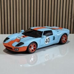 1:18 Ford GT Gulf Livery 2004 - Autoart Millennium