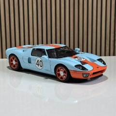1:18 Ford GT Gulf Livery 2004 - Autoart Millennium