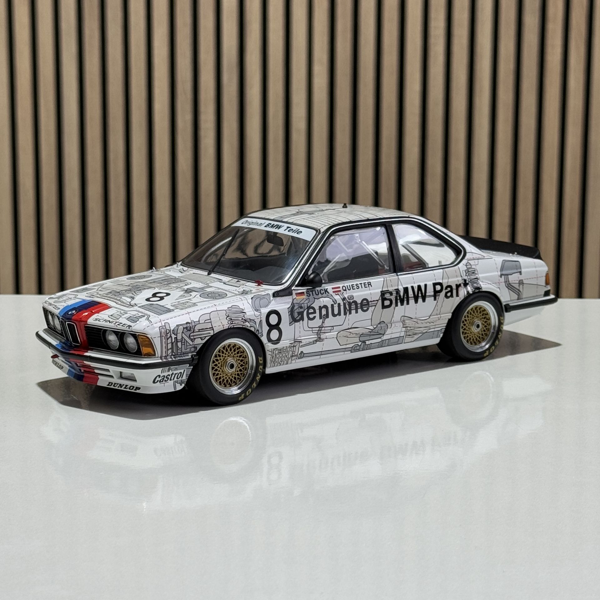 1:18 BMW 635 CSI European Touringcar Championship 1984 - Autoart