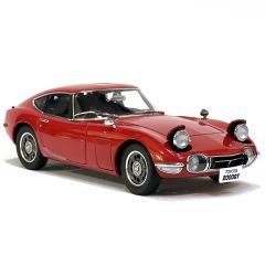 1:18 Toyota 2000 GT Coupe Upgraded 1967 Red - Autoart