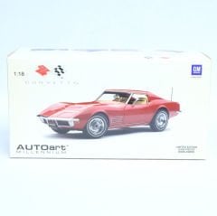 1:18 Chevrolet Corvette C3 Monza Red 1970 - Autoart