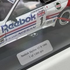 1:18 Nissan Skyline R32 Reebok with Driver Figure - Autoart Mill