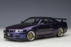 1:18 Nissan Skyline GT-R R34 V Spec II MNP BBS Wheels  - Autoart