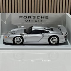 1:18 Porsche 911 GT1 Le Mans Street Version Silver - UT Models
