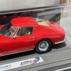 1:18 Ferrari 275 GTB 1966 Red Leather Box - BBR