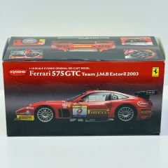1:18 Ferrari 575 GTC Estoril 2003 Peter / Fabini - Kyosho